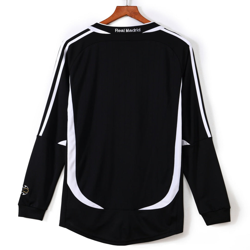 2006-2007 Real Madrid Third Retro Manches Longues