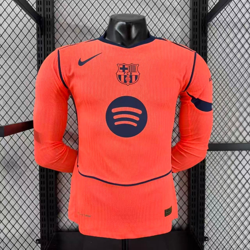 Maillot 25/26 Barcelone Third player Manches Longues